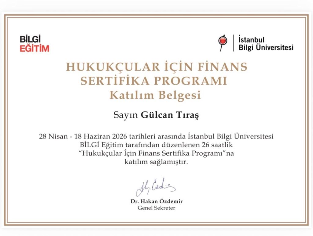 Hukukçular için Finans